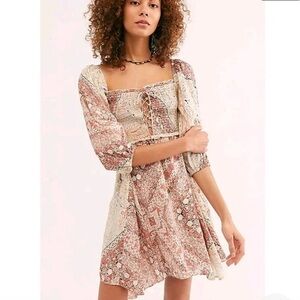 Free people Love Sick Mini Dress